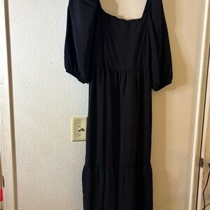 Elegant Black Women's Dress